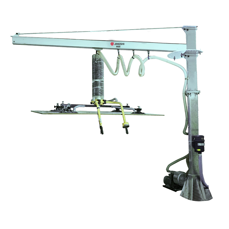 Hefmachine met vaste zuignap